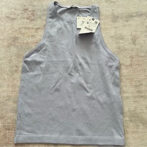 NWT Zara light purple Sleeveless Tank Top medium